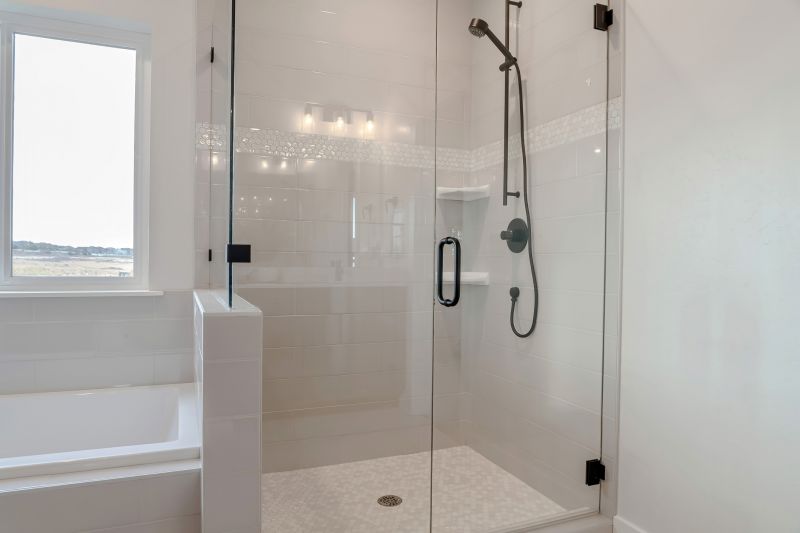 Completed Modern Shower